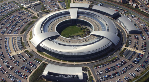Aerial view of GCHQ