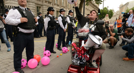Practical tips for disabled protesters
