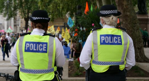 What is a police caution?