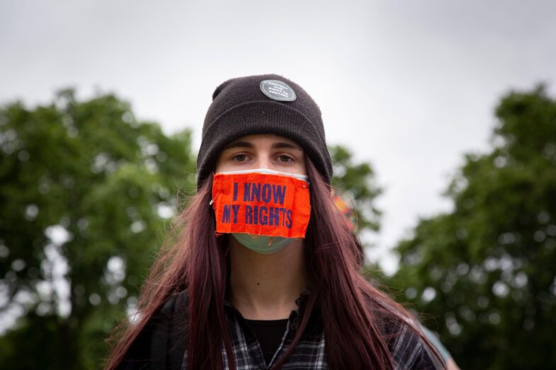 Protect the right to protest safely